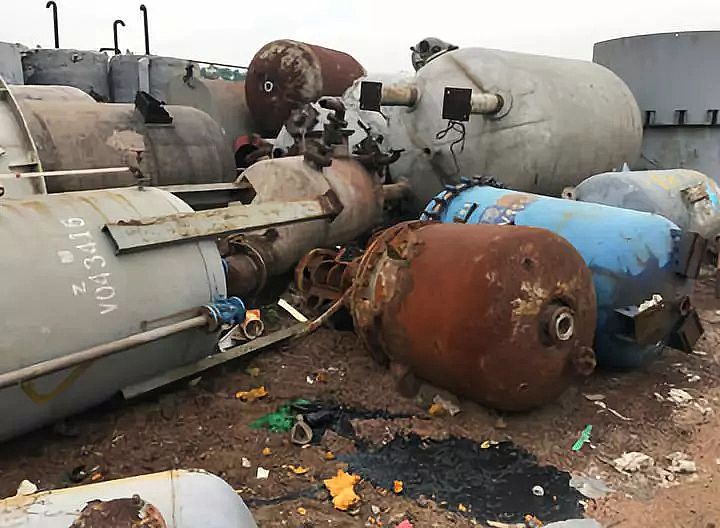 30%含量聚合氯化鋁PAC廠家通報江蘇污染企業酸洗滲坑被督察發現后就地掩埋!