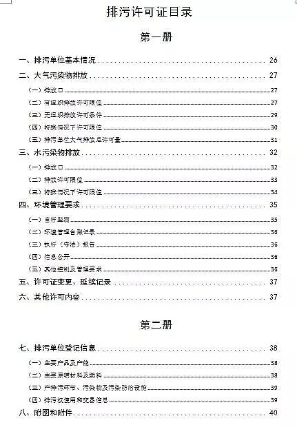 錳砂濾料生產(chǎn)廠家公布新排污許可證承諾書樣本、申請表和許可證范本