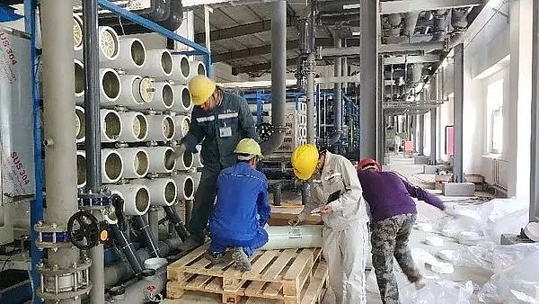 精制不銹鋼纖維束掛鉤生產廠家延長石油油田氣化工科技公司回用水裝置全流程已打通