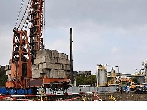 高規格消毒劑氯片生產廠家上海石化油污泥干化減量項目正式開工建設