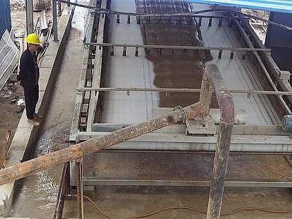 上好聚合氯化鋁PAC廠家西藏首座!污水“零排放”砂石廠投產運營