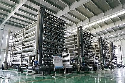 2022年多面空心球填料廠家礦井水分鹽結晶零排放項目案例