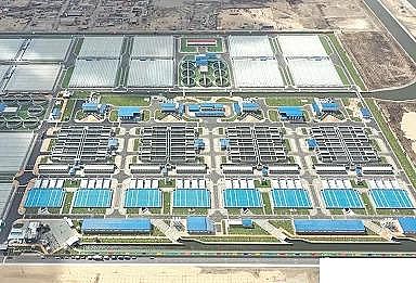 2022年顆粒活性炭廠家全球最大污水廠投入運行,處理規模560萬m³/d,面積相當于90個足球場